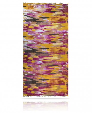 Палантин Женский W40-ABSTRAITE/JAUNE